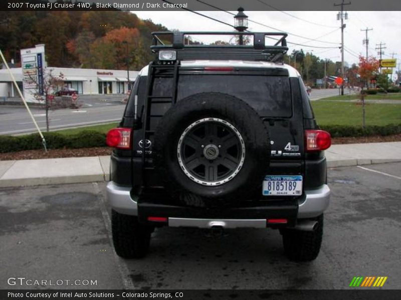 Black Diamond / Dark Charcoal 2007 Toyota FJ Cruiser 4WD