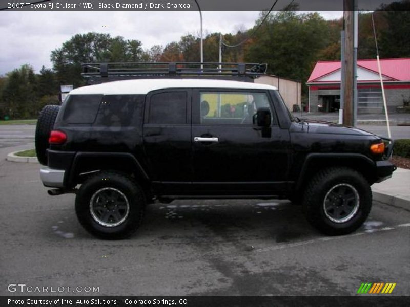 Black Diamond / Dark Charcoal 2007 Toyota FJ Cruiser 4WD