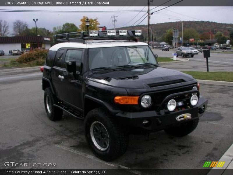 Black Diamond / Dark Charcoal 2007 Toyota FJ Cruiser 4WD