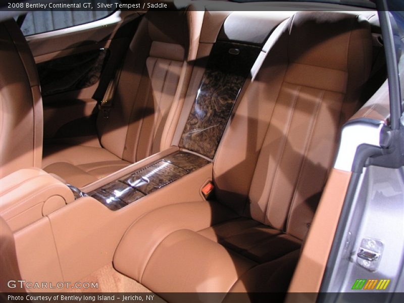 Silver Tempest / Saddle 2008 Bentley Continental GT