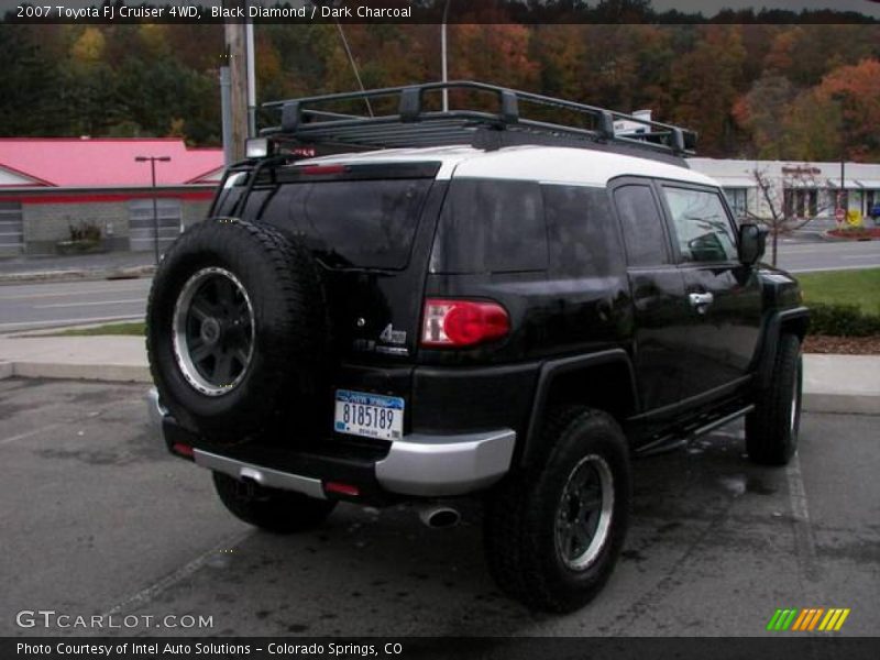Black Diamond / Dark Charcoal 2007 Toyota FJ Cruiser 4WD
