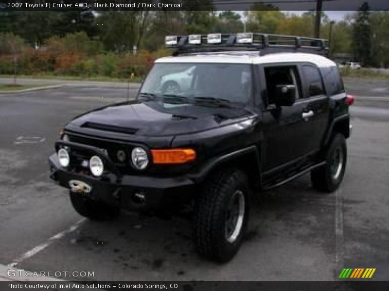 Black Diamond / Dark Charcoal 2007 Toyota FJ Cruiser 4WD