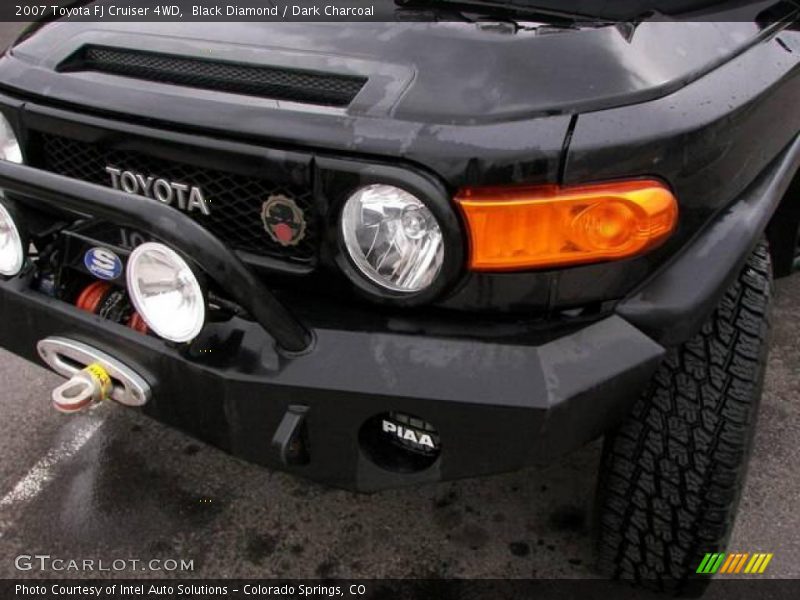 Black Diamond / Dark Charcoal 2007 Toyota FJ Cruiser 4WD