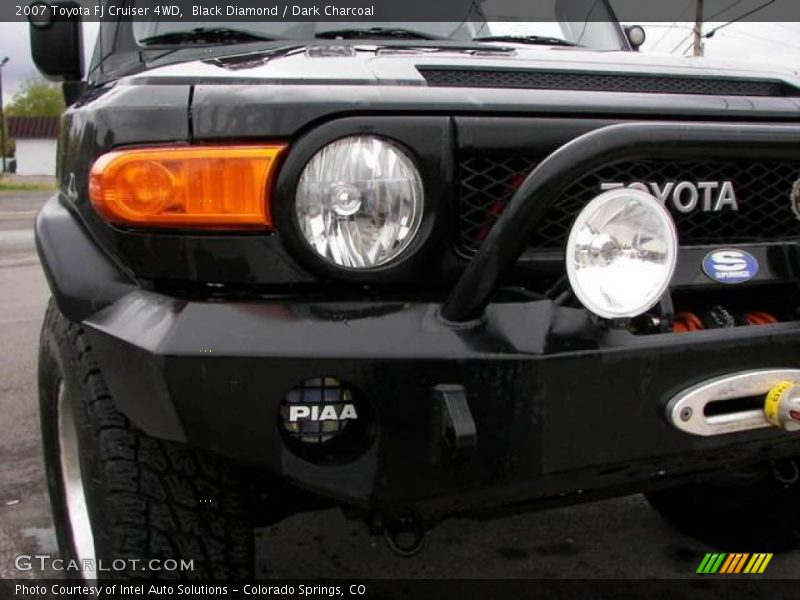 Black Diamond / Dark Charcoal 2007 Toyota FJ Cruiser 4WD