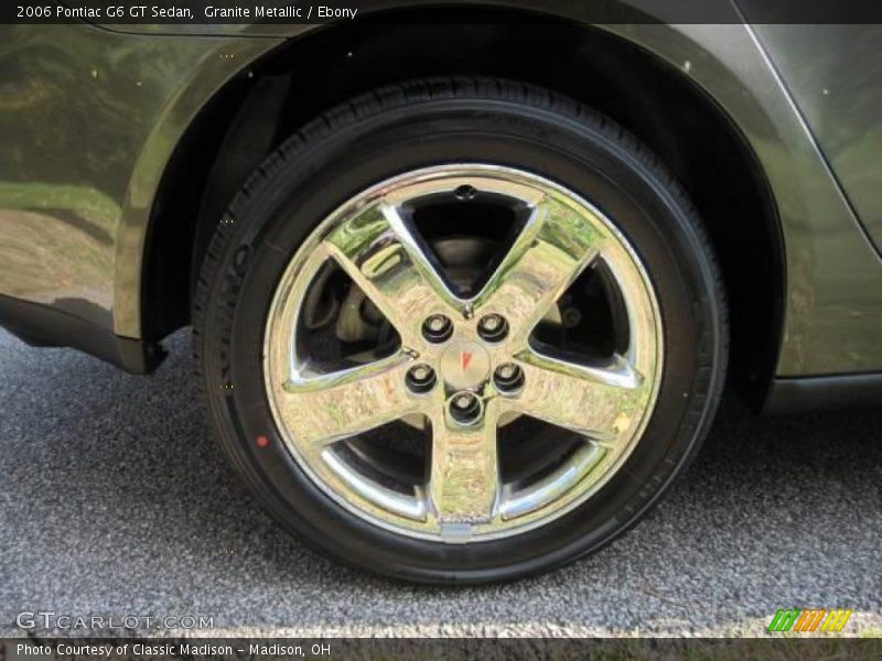 Granite Metallic / Ebony 2006 Pontiac G6 GT Sedan