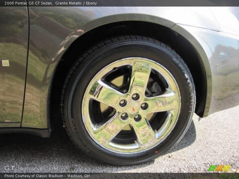 Granite Metallic / Ebony 2006 Pontiac G6 GT Sedan