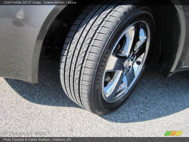 Granite Metallic / Ebony 2006 Pontiac G6 GT Sedan