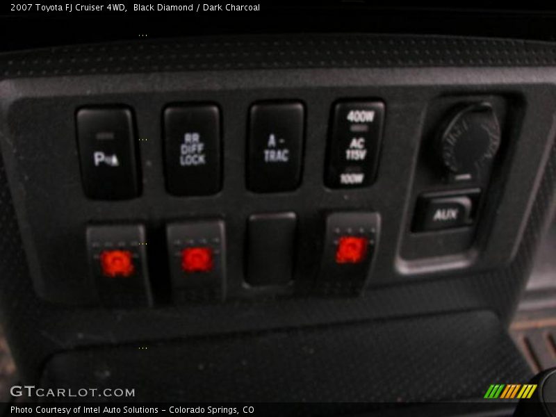 Black Diamond / Dark Charcoal 2007 Toyota FJ Cruiser 4WD