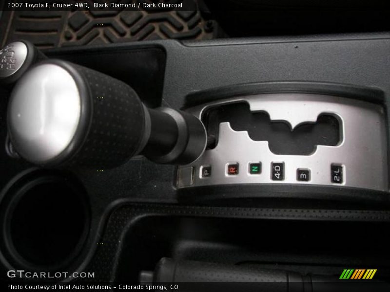 Black Diamond / Dark Charcoal 2007 Toyota FJ Cruiser 4WD