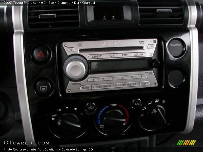 Black Diamond / Dark Charcoal 2007 Toyota FJ Cruiser 4WD