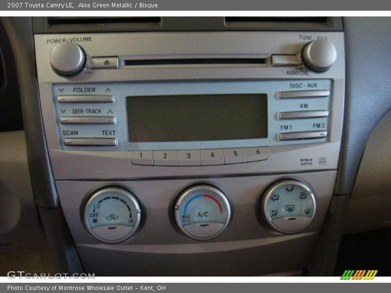 Aloe Green Metallic / Bisque 2007 Toyota Camry LE