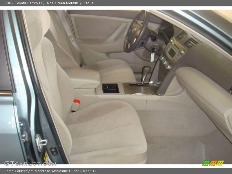 Aloe Green Metallic / Bisque 2007 Toyota Camry LE