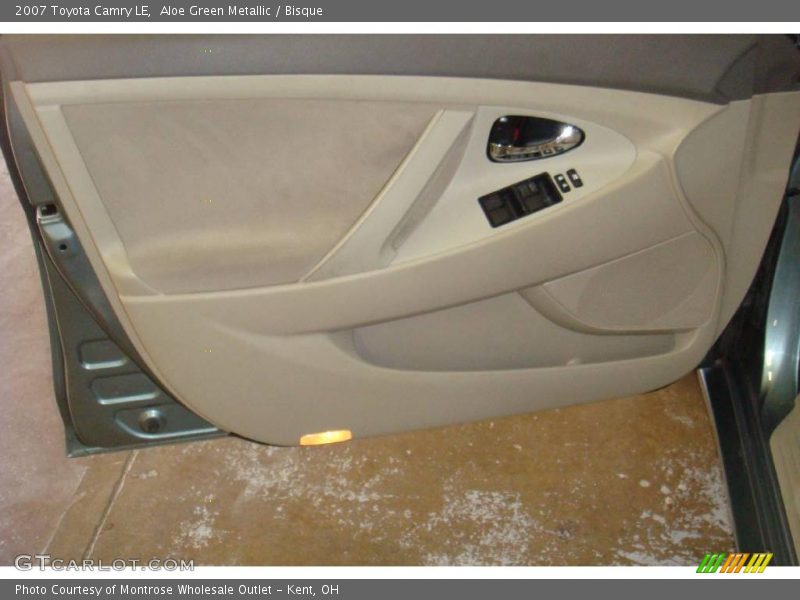 Aloe Green Metallic / Bisque 2007 Toyota Camry LE