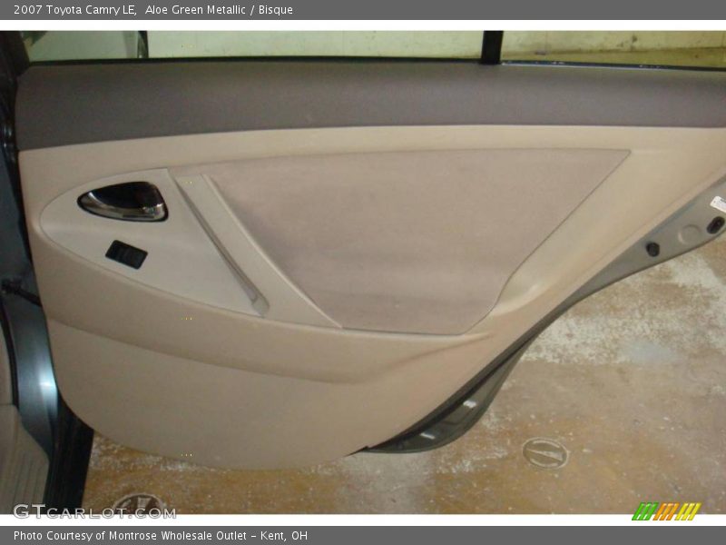 Aloe Green Metallic / Bisque 2007 Toyota Camry LE