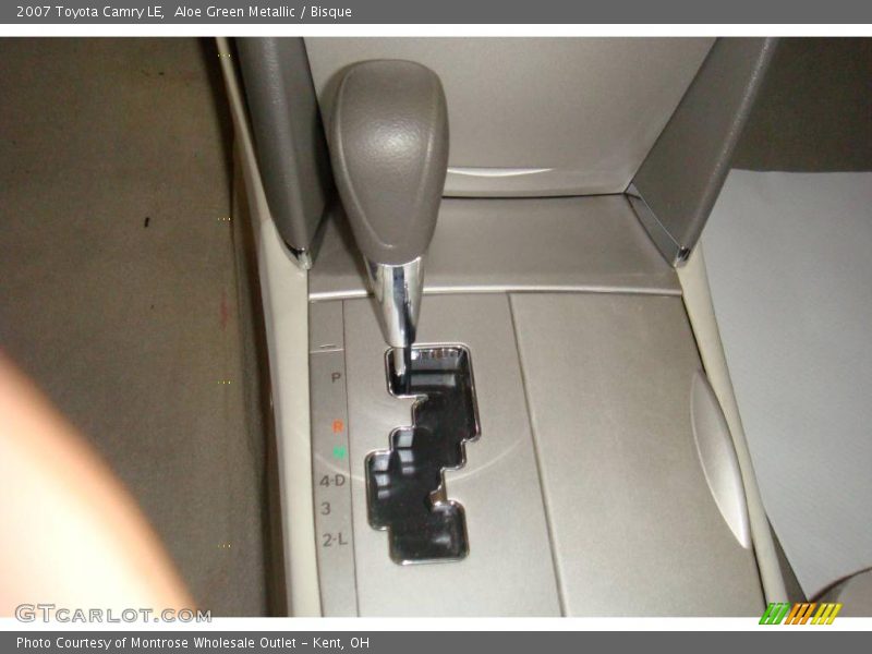 Aloe Green Metallic / Bisque 2007 Toyota Camry LE