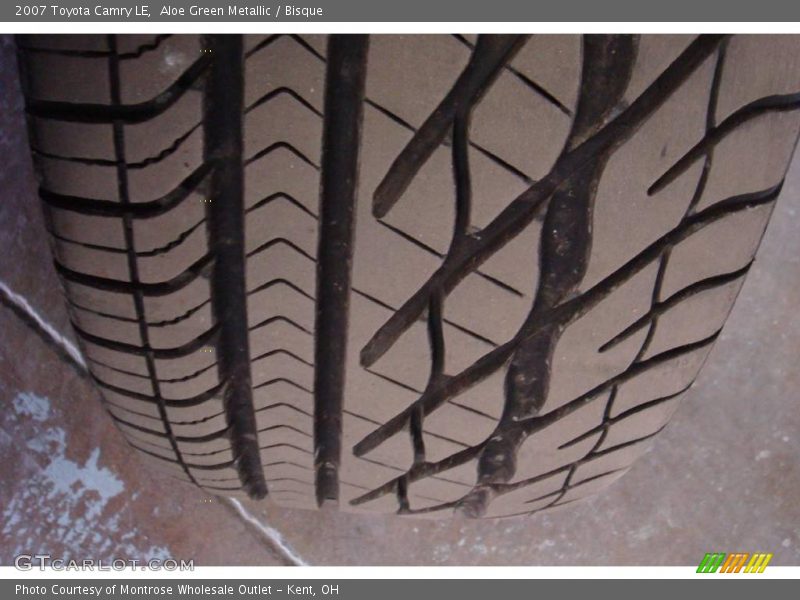 Aloe Green Metallic / Bisque 2007 Toyota Camry LE