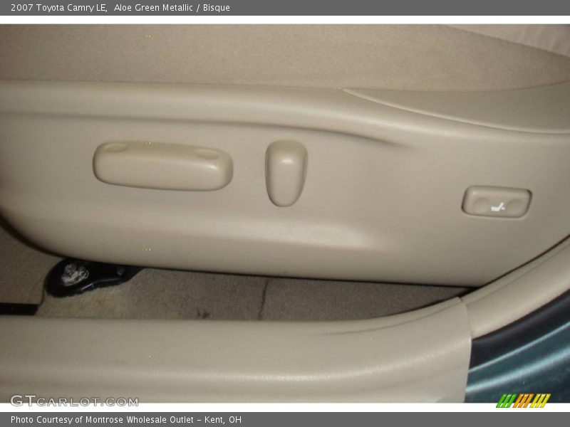 Aloe Green Metallic / Bisque 2007 Toyota Camry LE