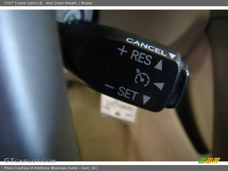 Aloe Green Metallic / Bisque 2007 Toyota Camry LE