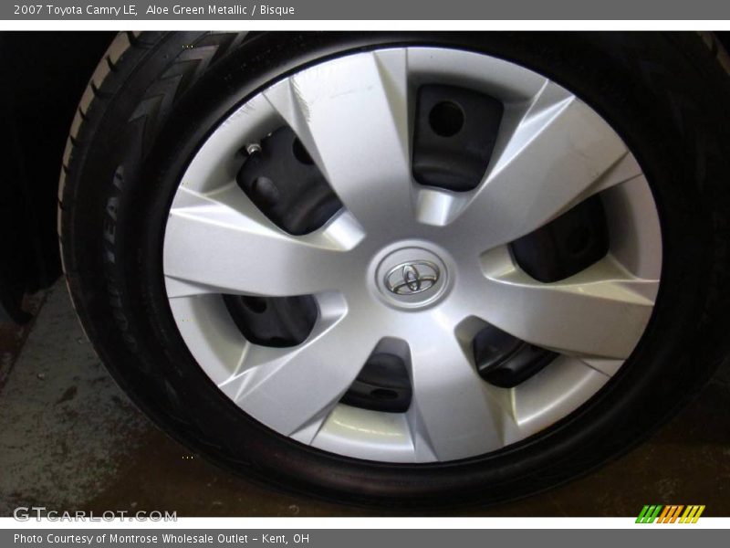 Aloe Green Metallic / Bisque 2007 Toyota Camry LE