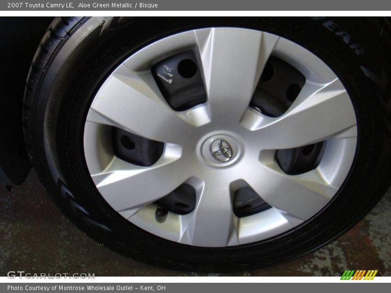 Aloe Green Metallic / Bisque 2007 Toyota Camry LE
