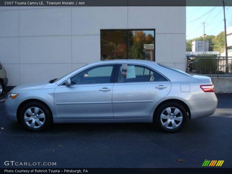 Titanium Metallic / Ash 2007 Toyota Camry LE