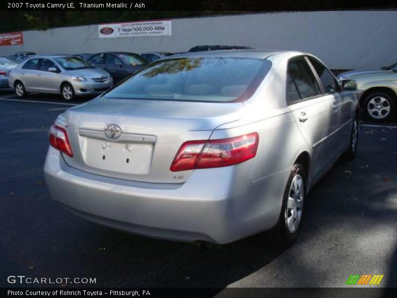 Titanium Metallic / Ash 2007 Toyota Camry LE