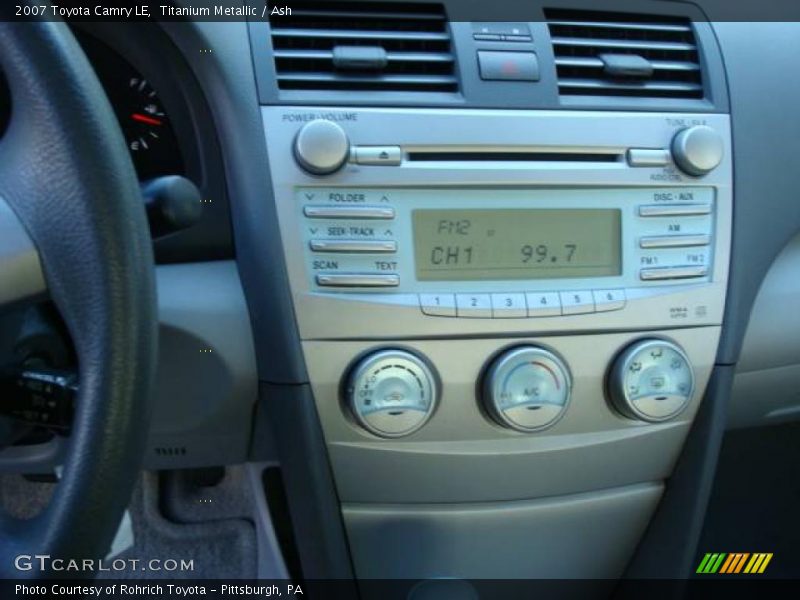 Titanium Metallic / Ash 2007 Toyota Camry LE