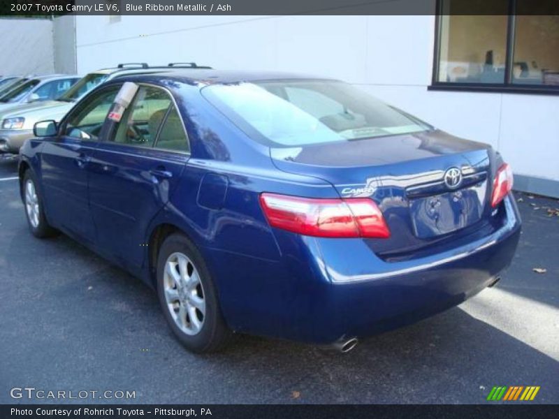 Blue Ribbon Metallic / Ash 2007 Toyota Camry LE V6