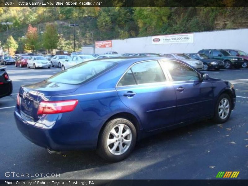 Blue Ribbon Metallic / Ash 2007 Toyota Camry LE V6