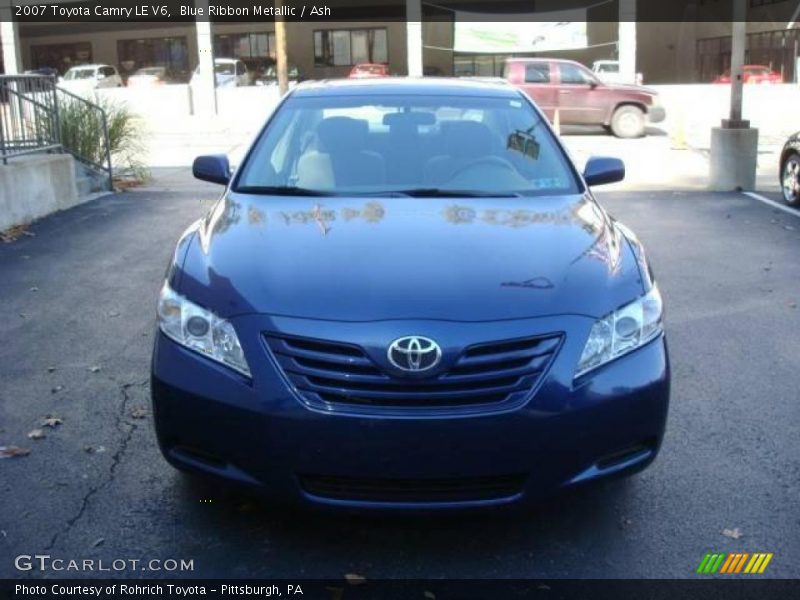 Blue Ribbon Metallic / Ash 2007 Toyota Camry LE V6