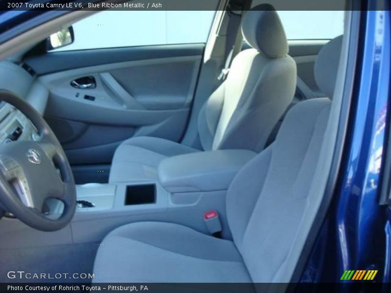 Blue Ribbon Metallic / Ash 2007 Toyota Camry LE V6