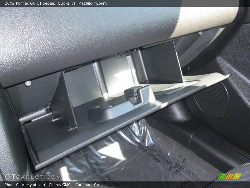 Quicksilver Metallic / Ebony 2009 Pontiac G6 GT Sedan