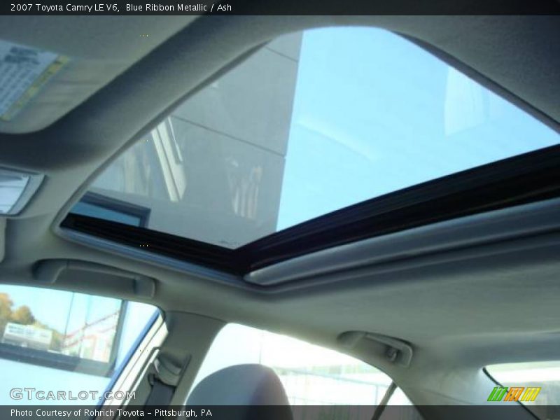 Blue Ribbon Metallic / Ash 2007 Toyota Camry LE V6