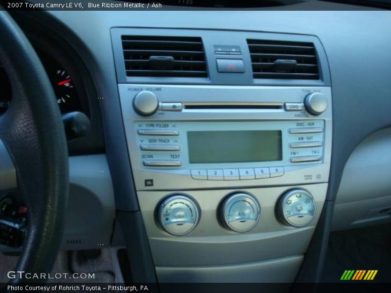 Blue Ribbon Metallic / Ash 2007 Toyota Camry LE V6