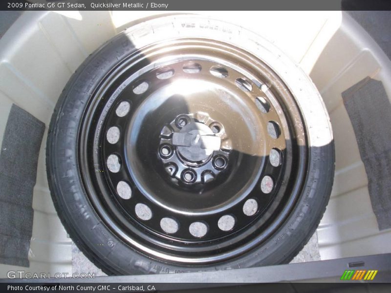 Quicksilver Metallic / Ebony 2009 Pontiac G6 GT Sedan