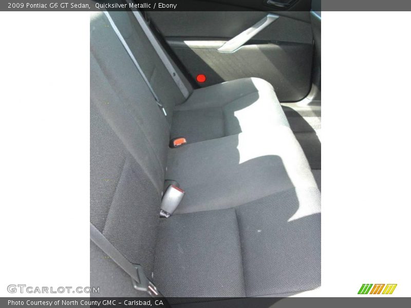 Quicksilver Metallic / Ebony 2009 Pontiac G6 GT Sedan