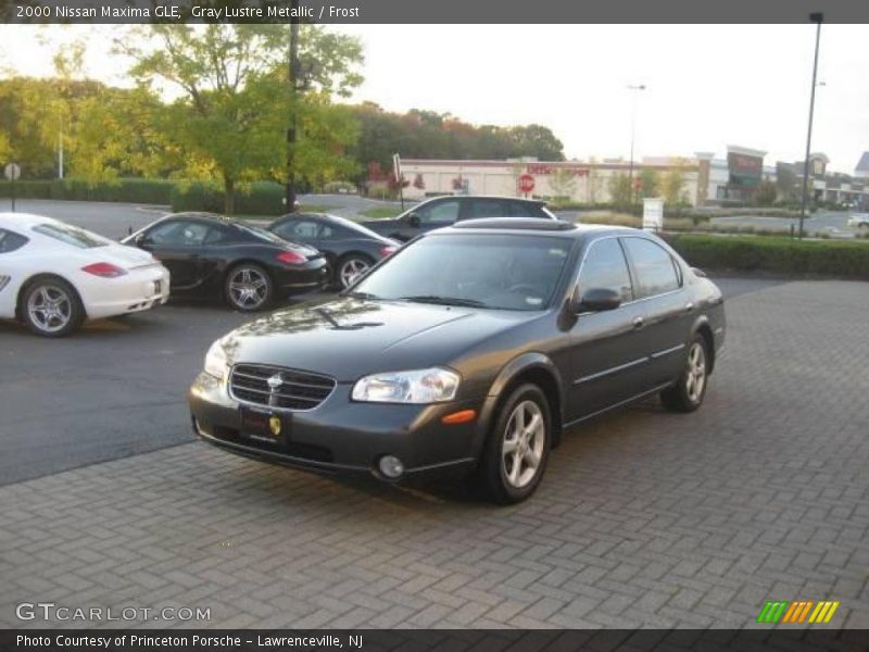 Gray Lustre Metallic / Frost 2000 Nissan Maxima GLE