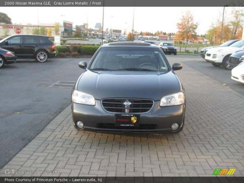 Gray Lustre Metallic / Frost 2000 Nissan Maxima GLE