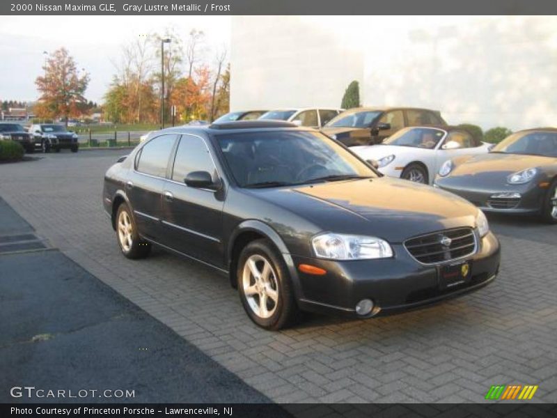 Gray Lustre Metallic / Frost 2000 Nissan Maxima GLE