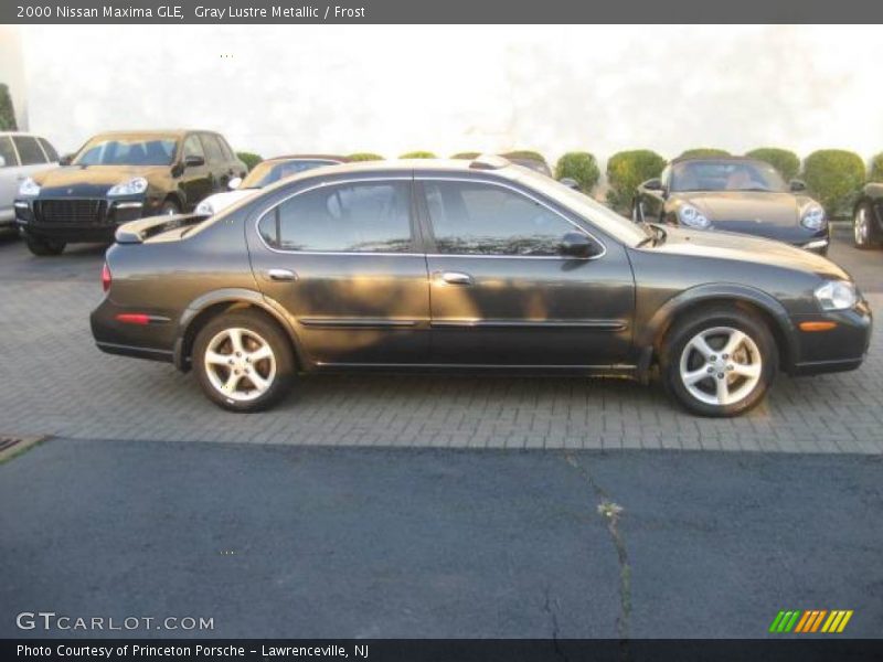 Gray Lustre Metallic / Frost 2000 Nissan Maxima GLE