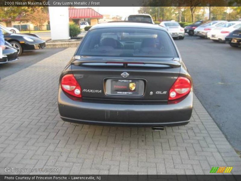 Gray Lustre Metallic / Frost 2000 Nissan Maxima GLE