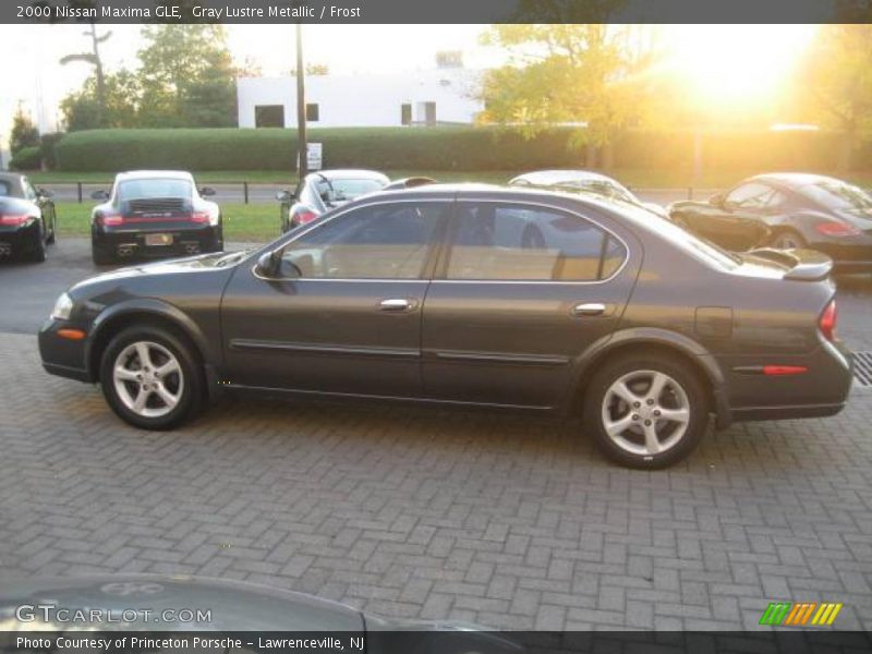 Gray Lustre Metallic / Frost 2000 Nissan Maxima GLE