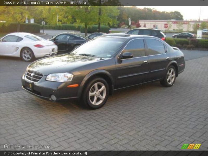 Gray Lustre Metallic / Frost 2000 Nissan Maxima GLE