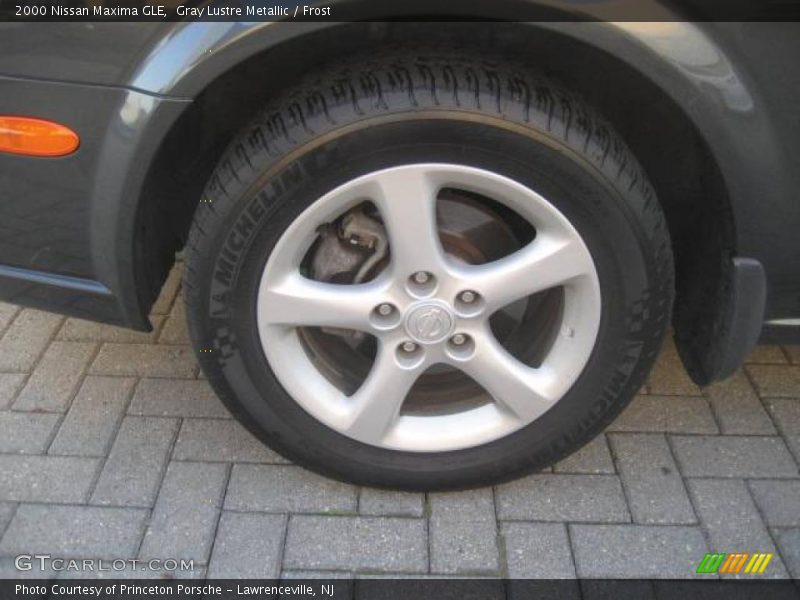 Gray Lustre Metallic / Frost 2000 Nissan Maxima GLE