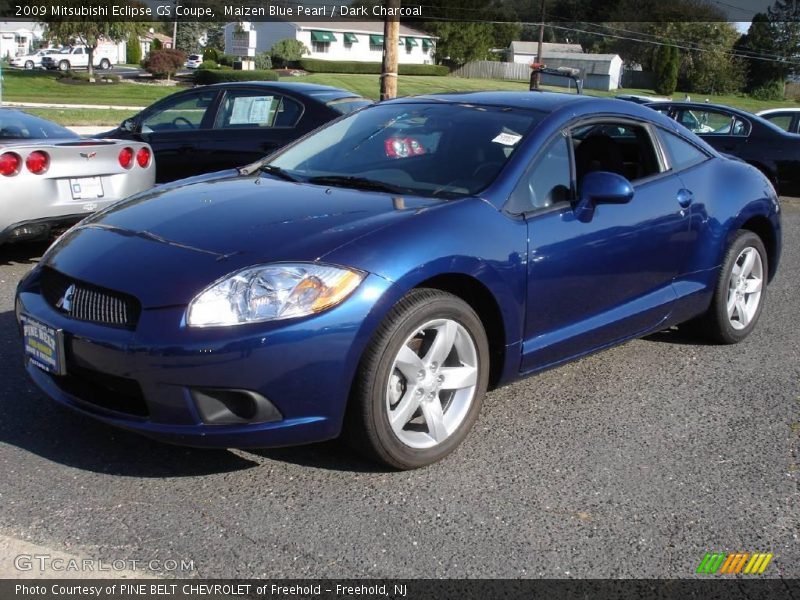 Maizen Blue Pearl / Dark Charcoal 2009 Mitsubishi Eclipse GS Coupe