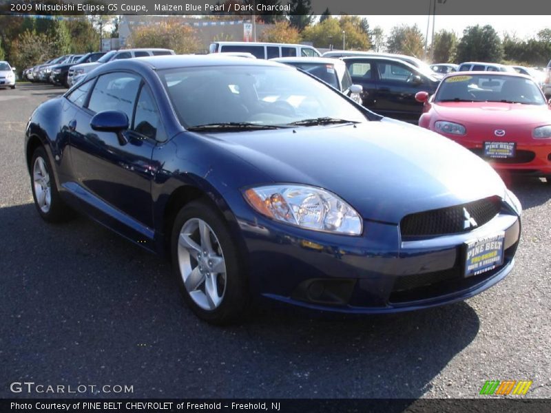 Maizen Blue Pearl / Dark Charcoal 2009 Mitsubishi Eclipse GS Coupe