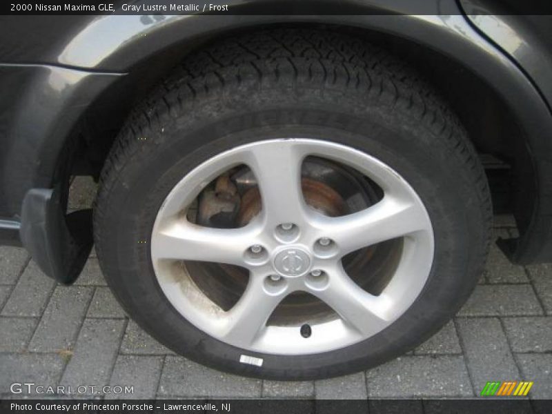 Gray Lustre Metallic / Frost 2000 Nissan Maxima GLE
