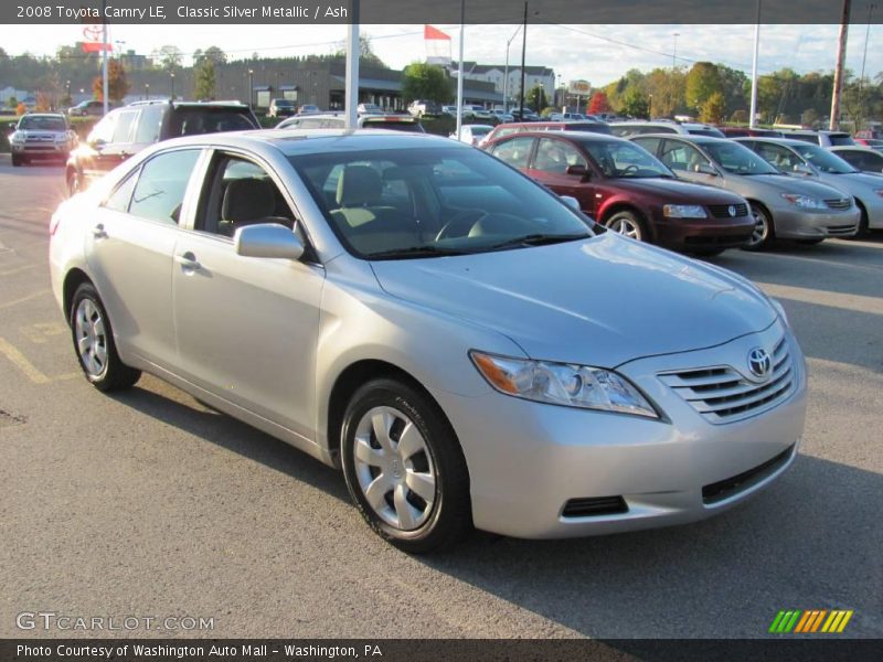 Classic Silver Metallic / Ash 2008 Toyota Camry LE