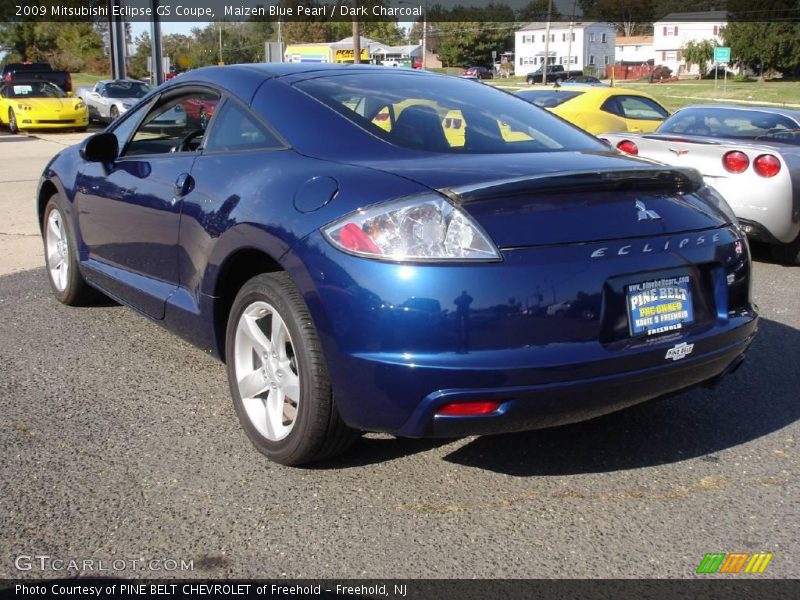Maizen Blue Pearl / Dark Charcoal 2009 Mitsubishi Eclipse GS Coupe