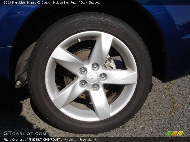 Maizen Blue Pearl / Dark Charcoal 2009 Mitsubishi Eclipse GS Coupe